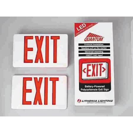 Quantum Exit LED Indoor Illuminated Sign 388066